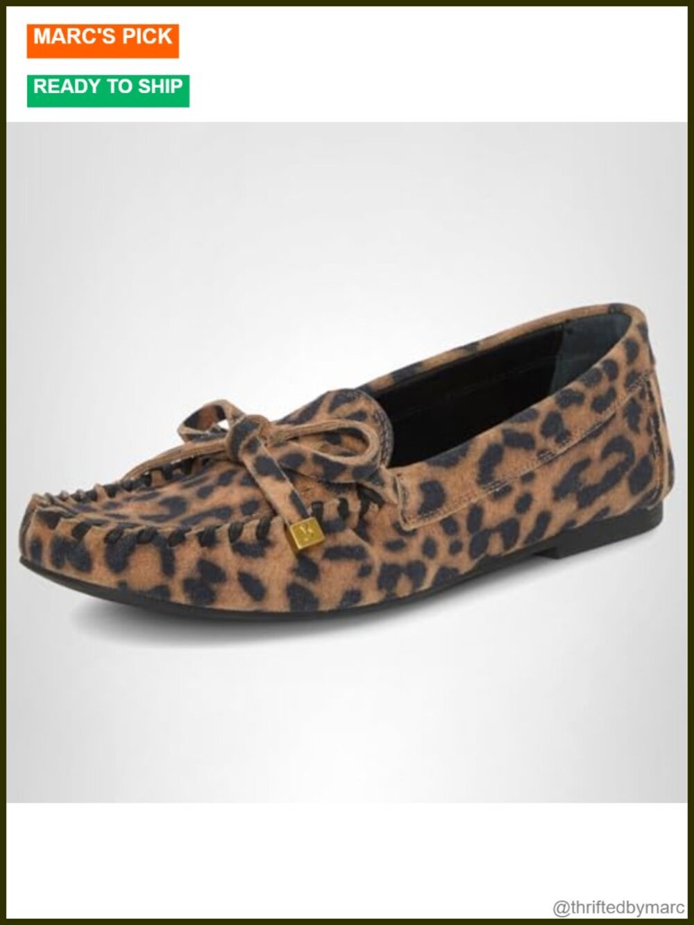 Vince Camuto Katenas Leather Loafer Flats Slip On Almond Toe Artisanal Design